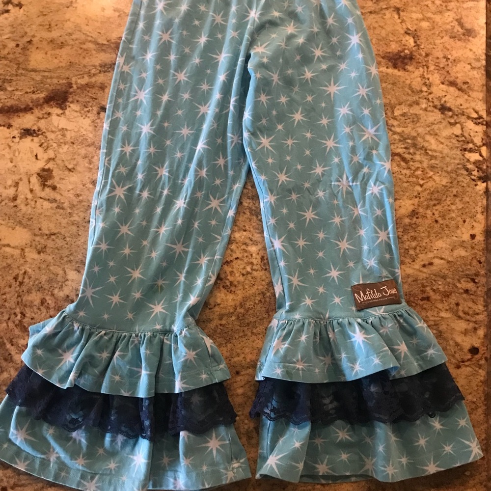 Girls blue Matilda Jane pants